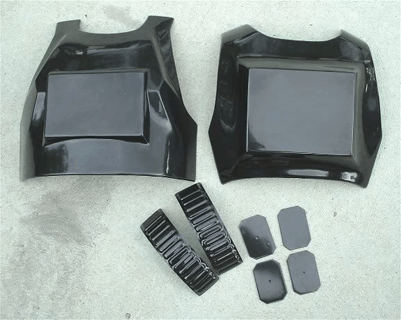 Chest and back armour Chest and back armour